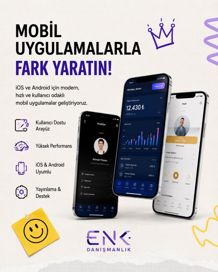 ENK Instagram gönderisi: Mobil uygulamalarla fark yaratın