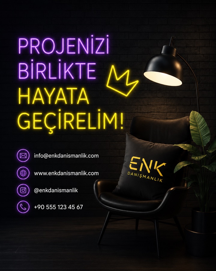 ENK Instagram gönderisi: Projenizi birlikte hayata geçirelim